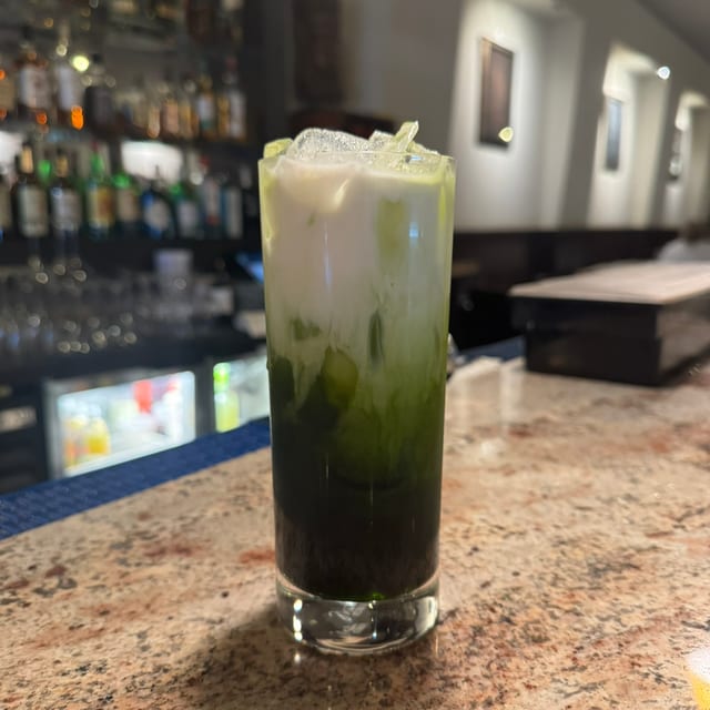 Iced Green Tea.