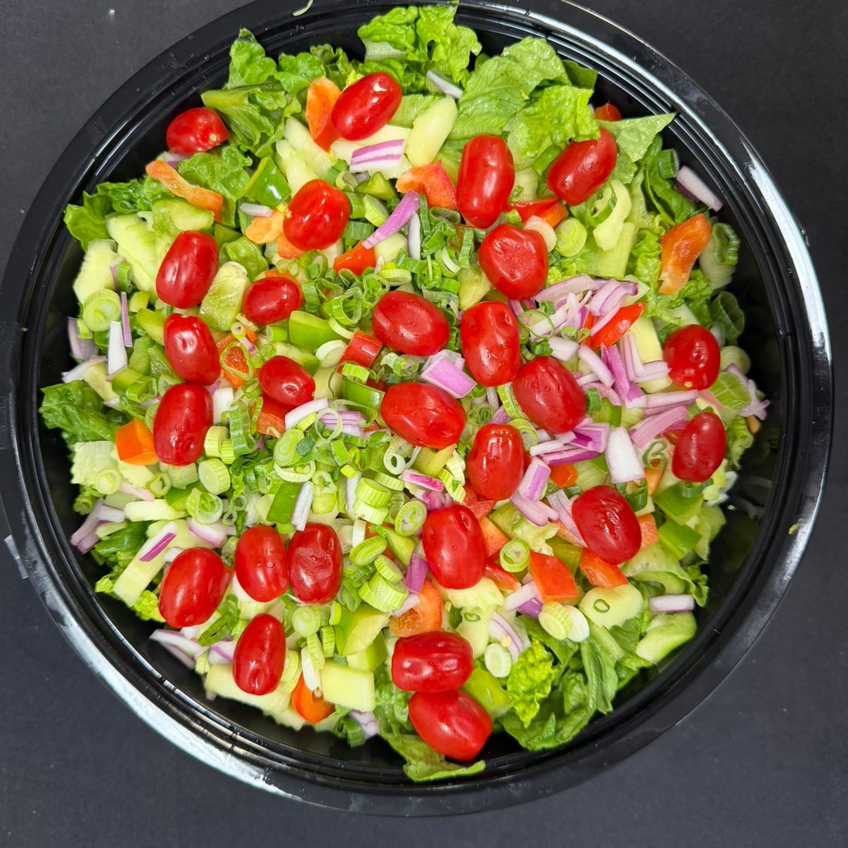 Tray Garden House Salad.