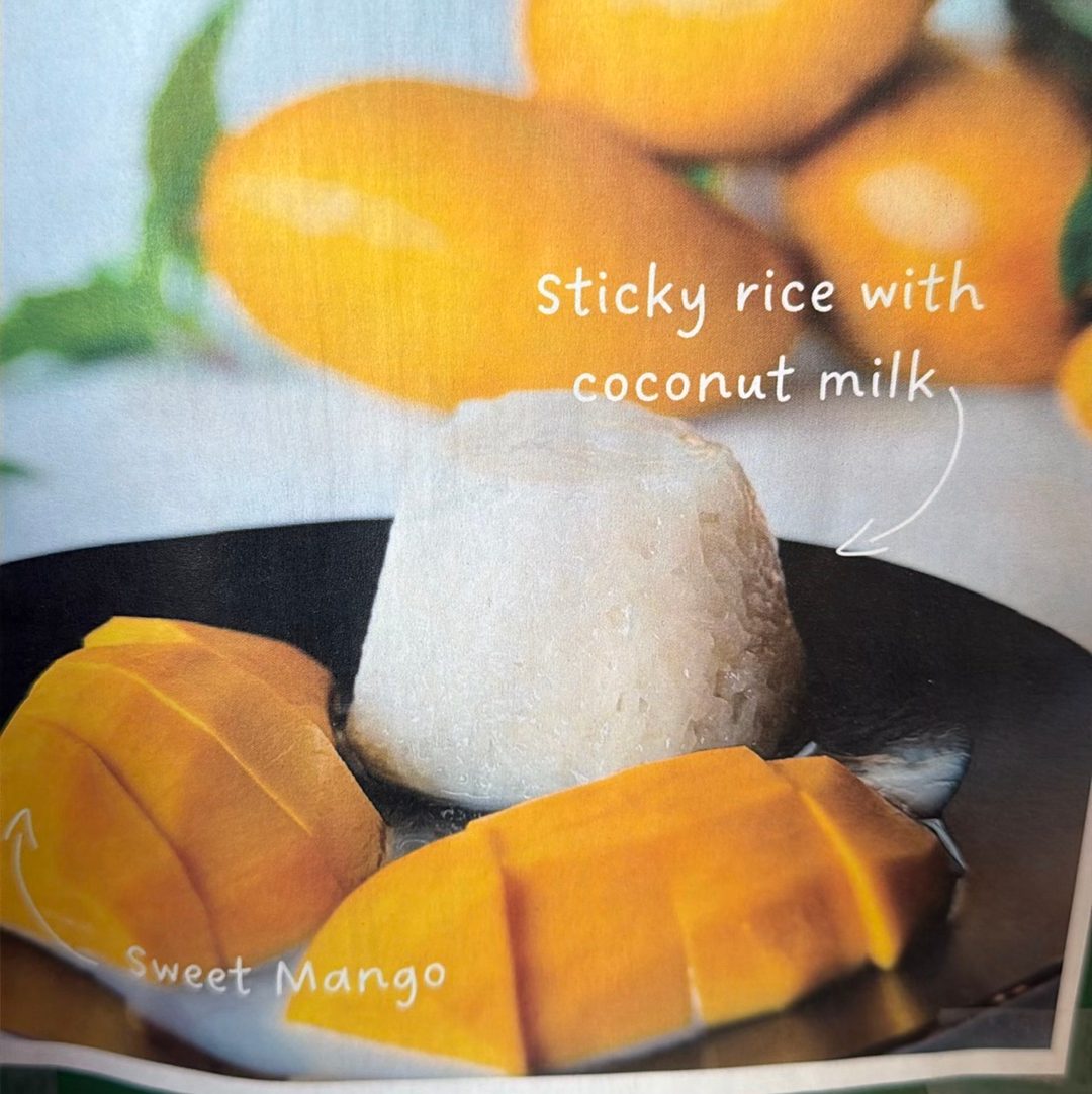 Sweet Sticky Rice with Mango.