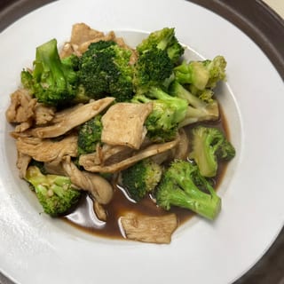Broccoli with Oyster Sauce