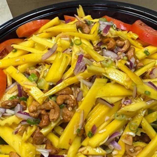 Tray Green Mango Salad.