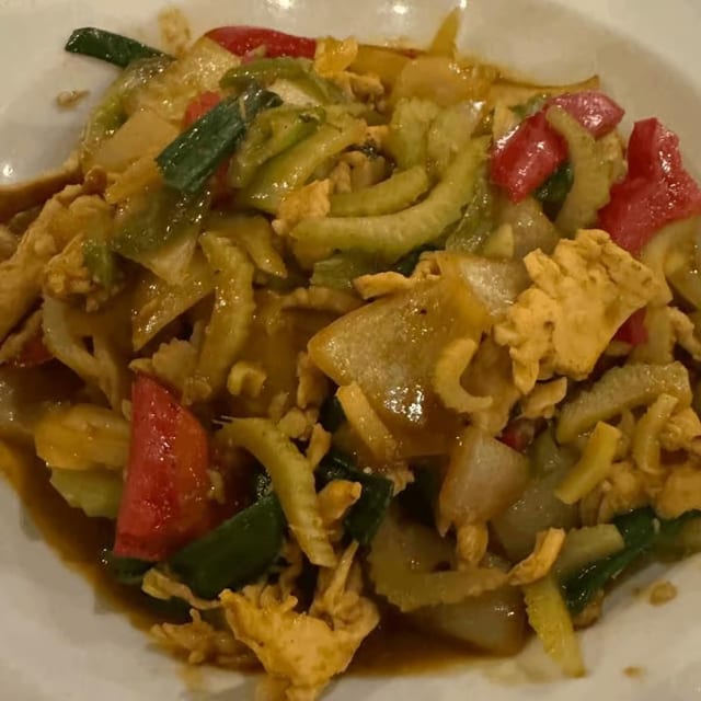 Stir-Fried Chicken Curry.