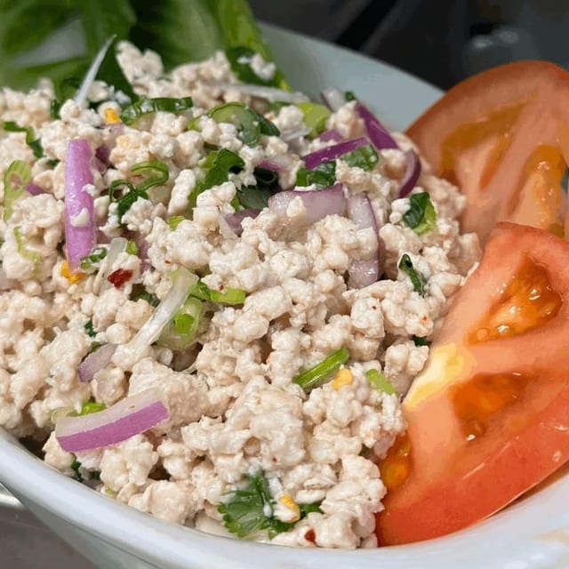 Larb Chicken Salad.