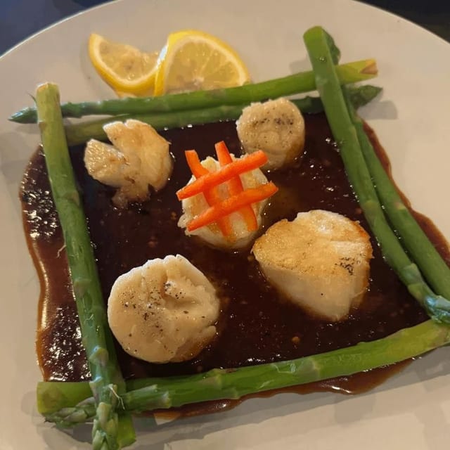 Scallops with Chili Paste.