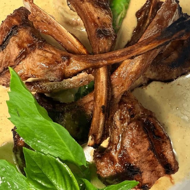 Lamb Green Curry.