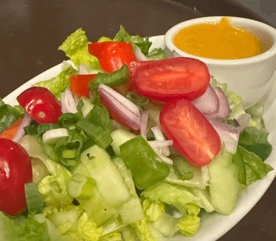 Tray Garden House Salad.